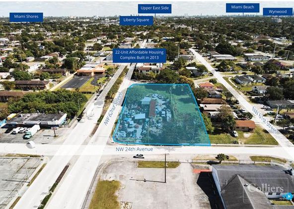 For Sale: .71 Acre Development Site in Miami: 2390 NW 62nd St, Miami, FL 33147